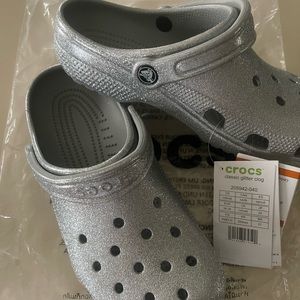 Glitter crocs